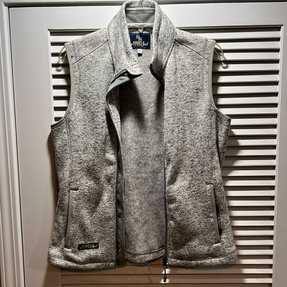 Simply Southern grey vest